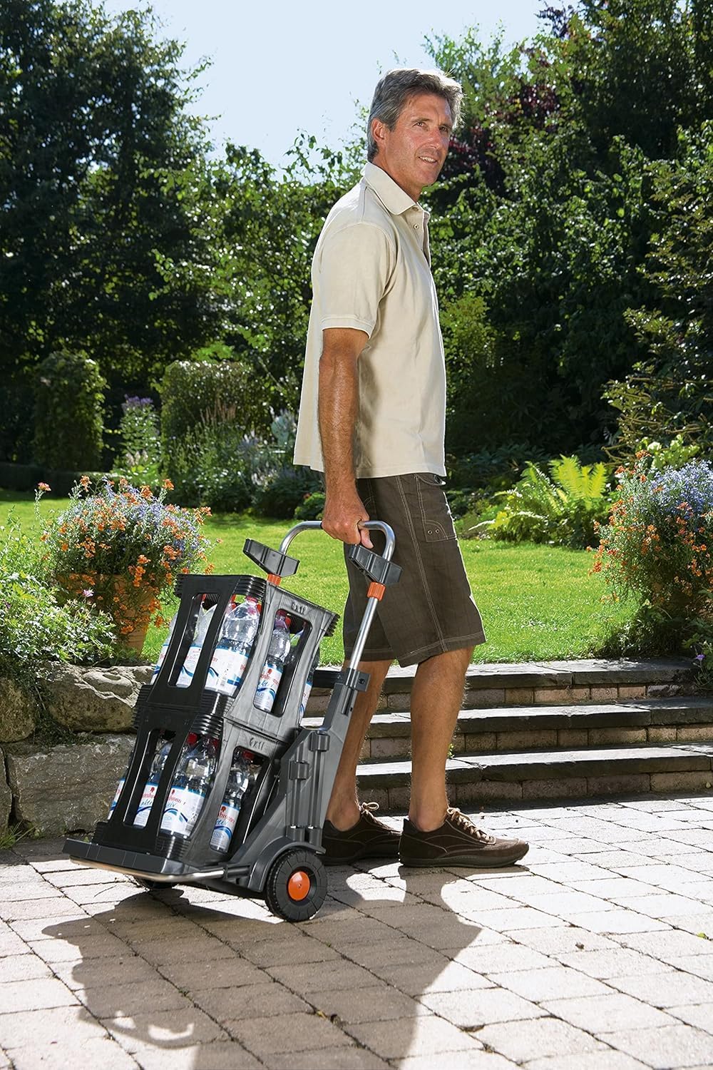 Gardena Garden Mobil: Versatile Trolley for The Garden, with Integrate