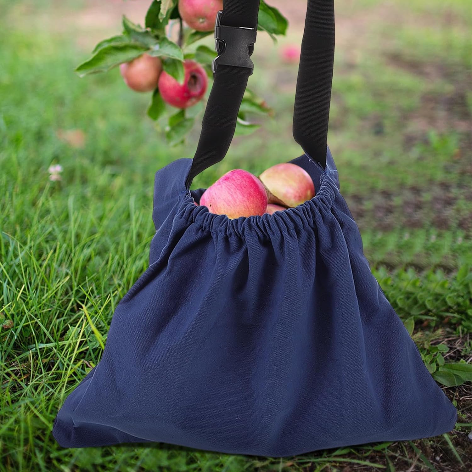 Milisten Fruit Picking Apron Bag Garden Pouch for Outdoor Harvesting w