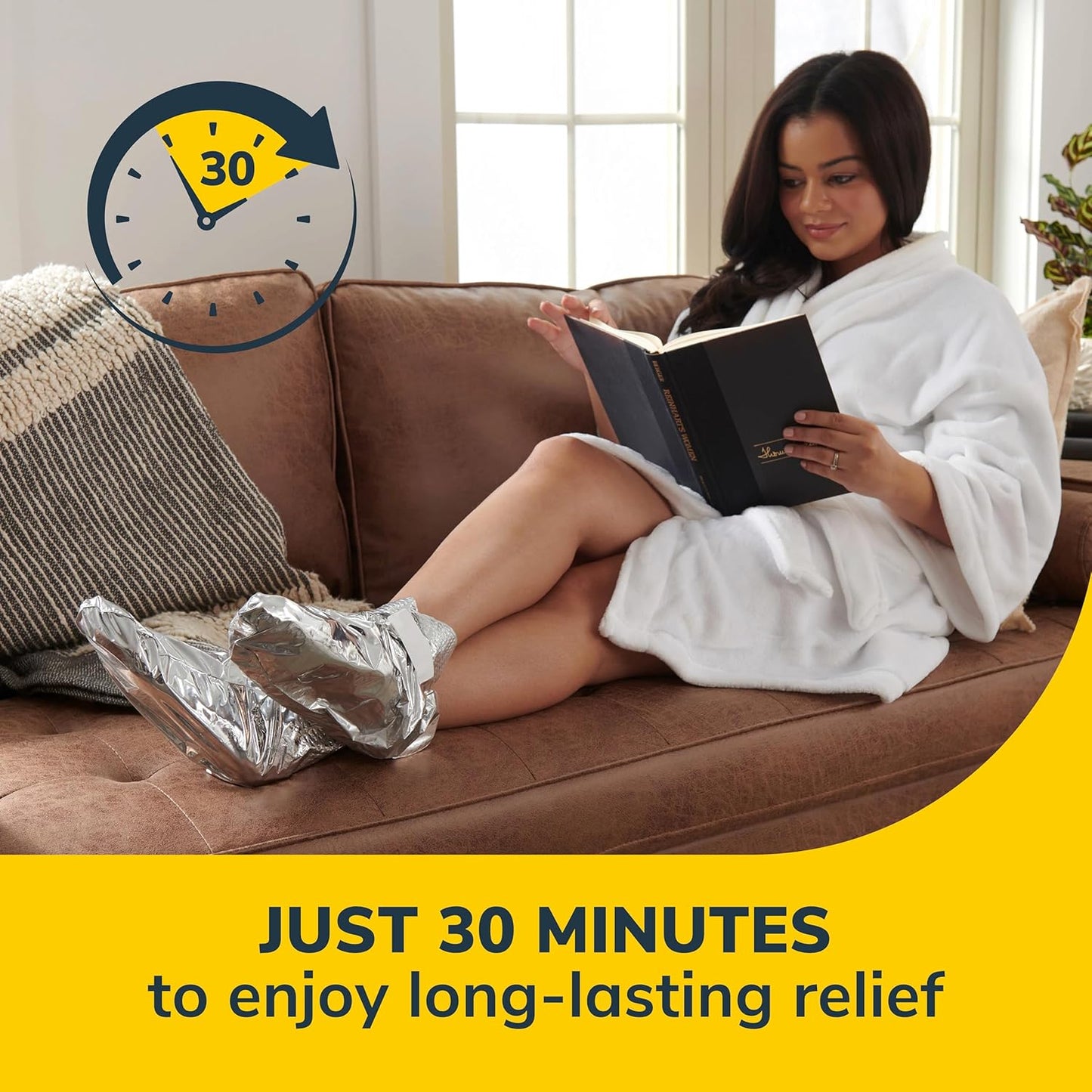 Dr. Scholl's® Tired, Achy Feet Soothing & Reviving Foot Mask, 3 Pair, 