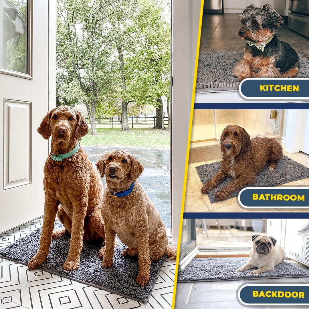 Muddy Mat® | Super Absorbent Door Mat Indoor, Microfiber Quick Dry Che