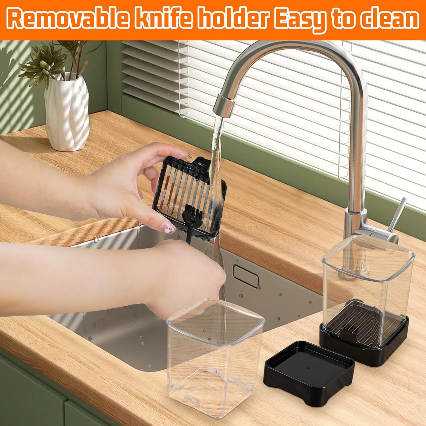 Fruit Slicer Cup for Strawberry, Banana, Hard-Boiled Egg - Detachable Cutter with Push Plate - Rapid & Safe Slicing Kitchen Gadget for Quick Meal Prep (Black)