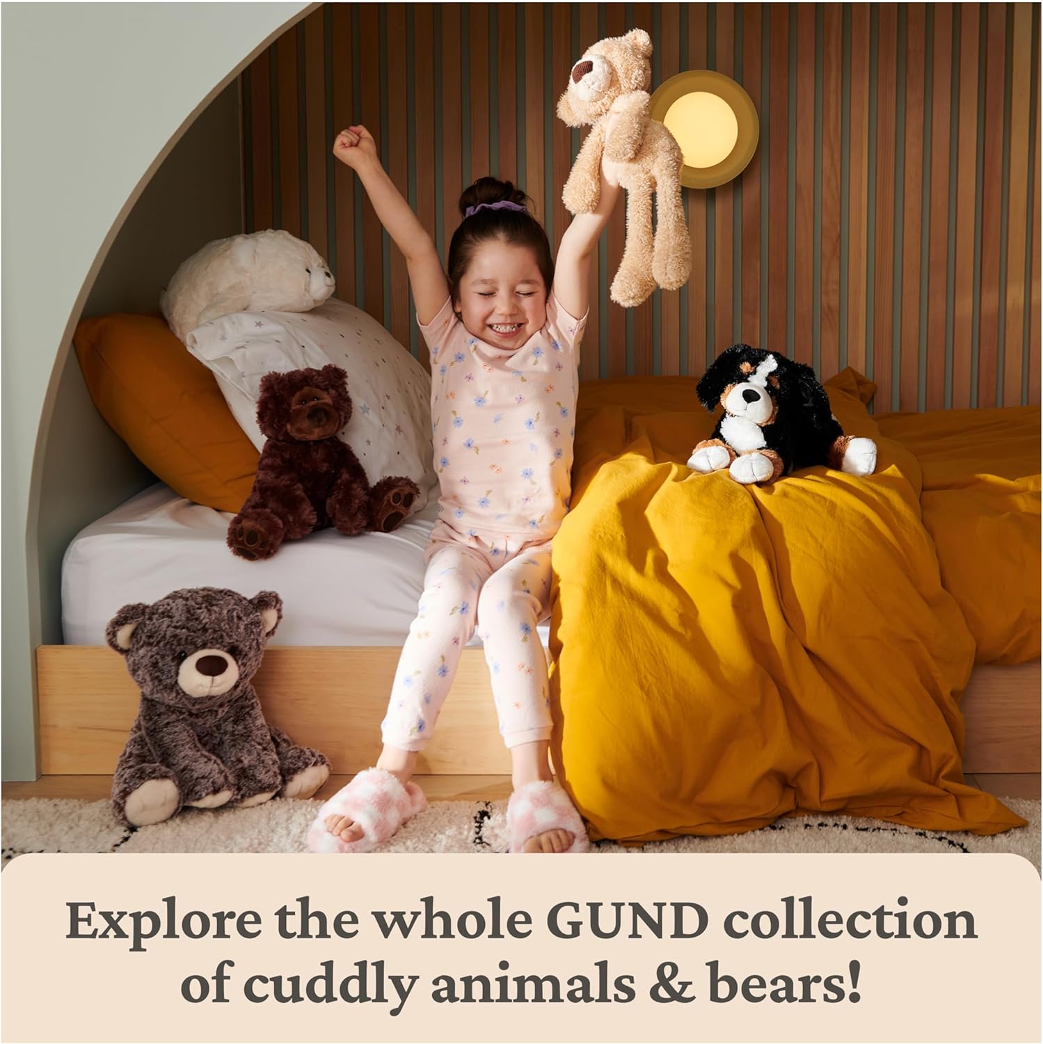 GUND Randle Bernese Mountain Dog, Premium Stuffed Animal Plush for Age