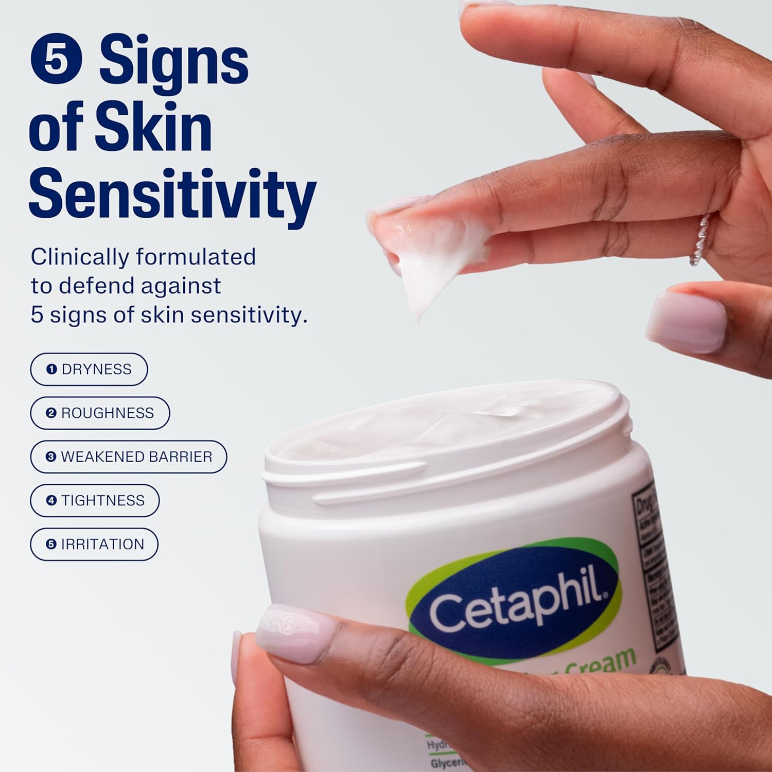 Cetaphil Face & Body Moisturizer, Hydrating Moisturizing Cream for Dry