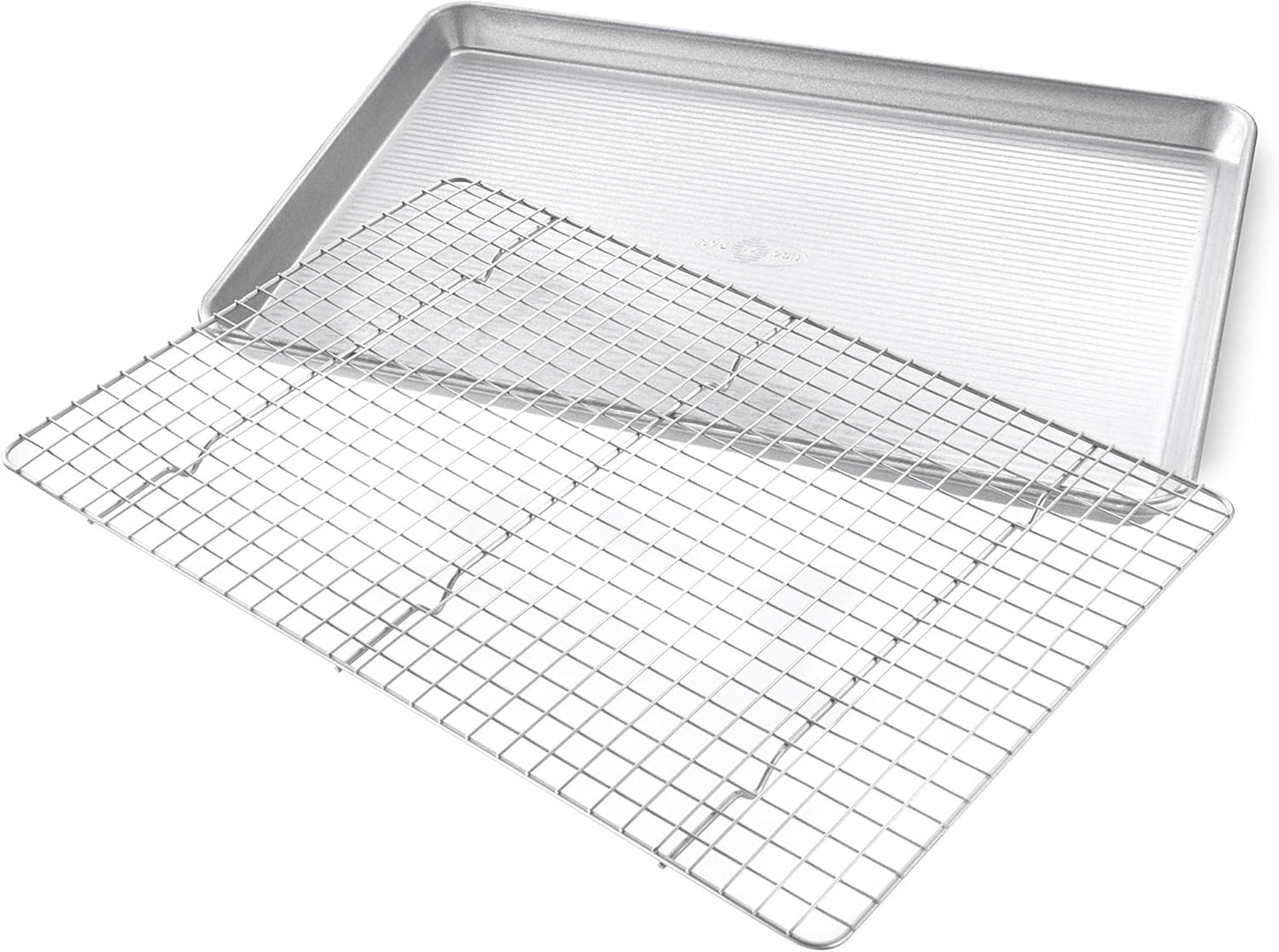 USA Pan Bakeware Half Sheet Baking Pan and Bakeable Nonstick and Cooli