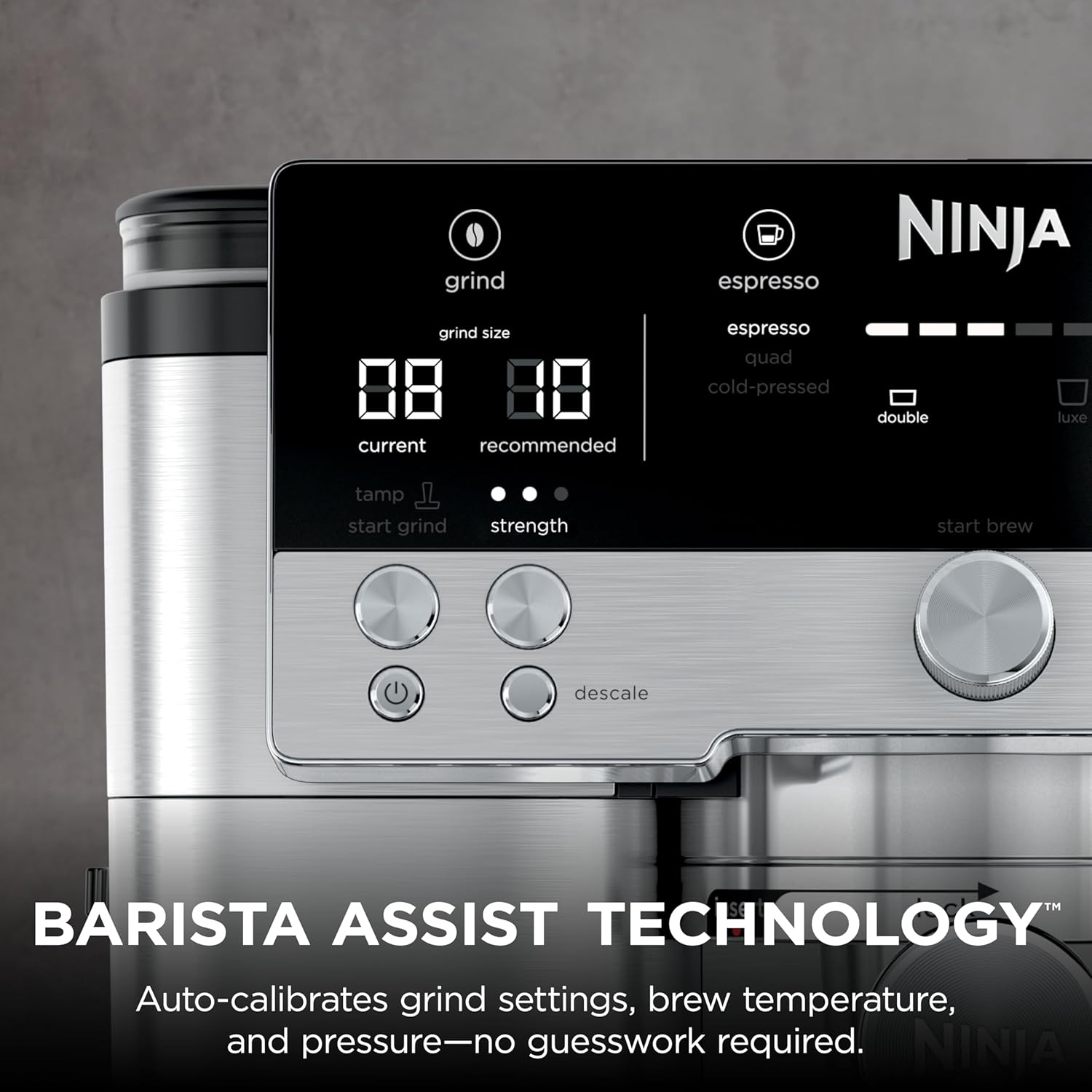 Ninja Luxe Café 3-in-1 Espresso, Drip Coffee and Cold Brew Machine | I