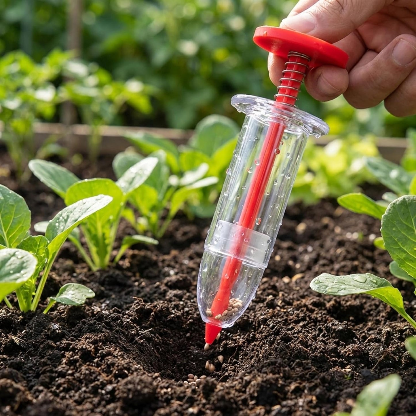 3Pcs Seed Planter Tool Mini Hand Seed Dispenser for Precise Planting Garden Seeder for Small Seeds Planter Tool, Seeder, Dispenser, Planting, Garden