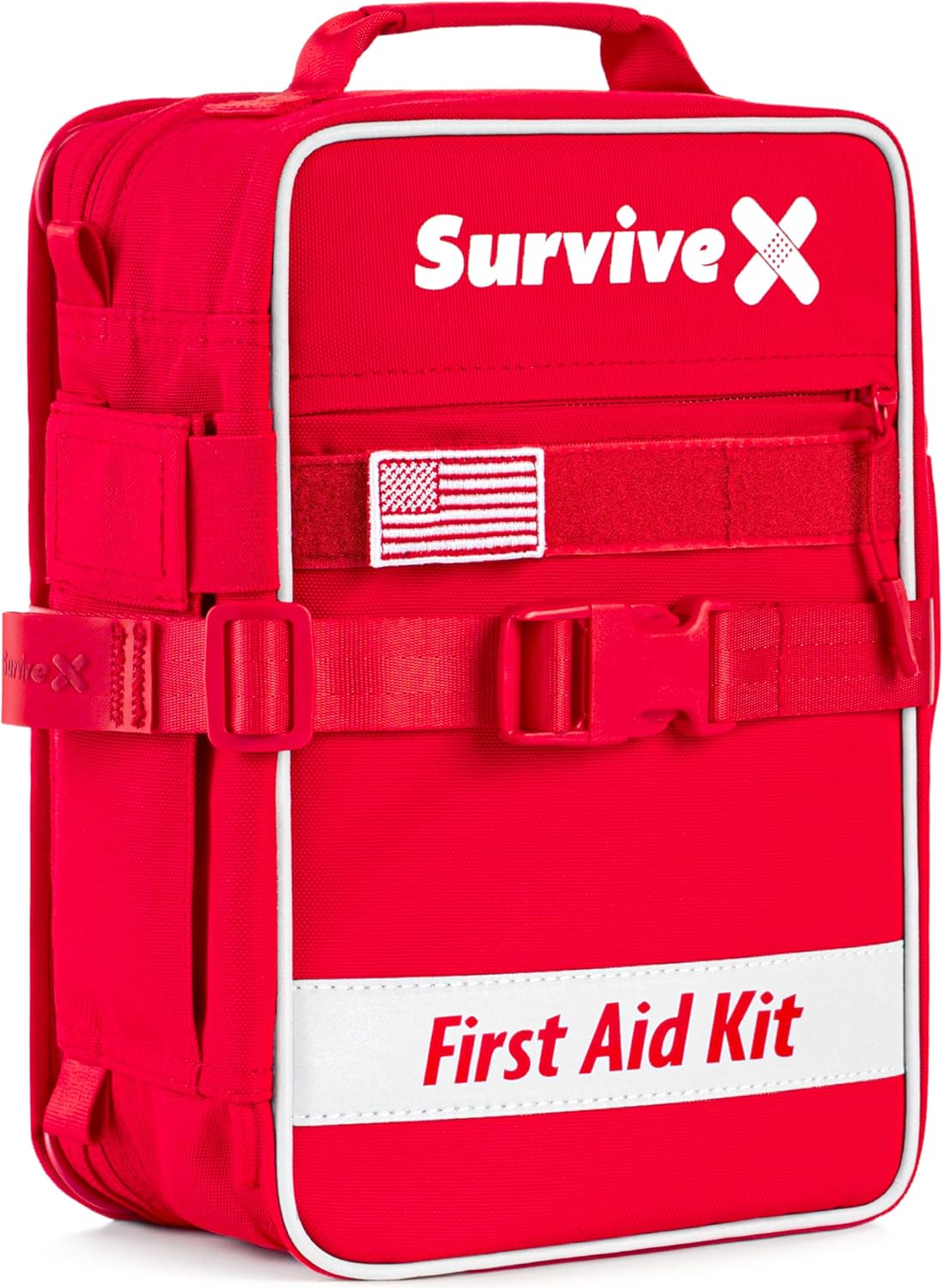 Large First Aid Kit for Car, Travel & Home - Emergency Kit for Hiking,
