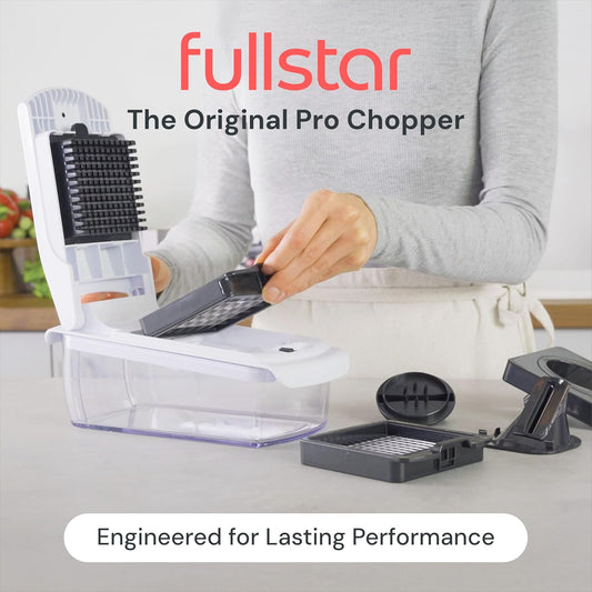 Fullstar The Original Pro Chopper - Vegetable Chopper and Spiralizer, 