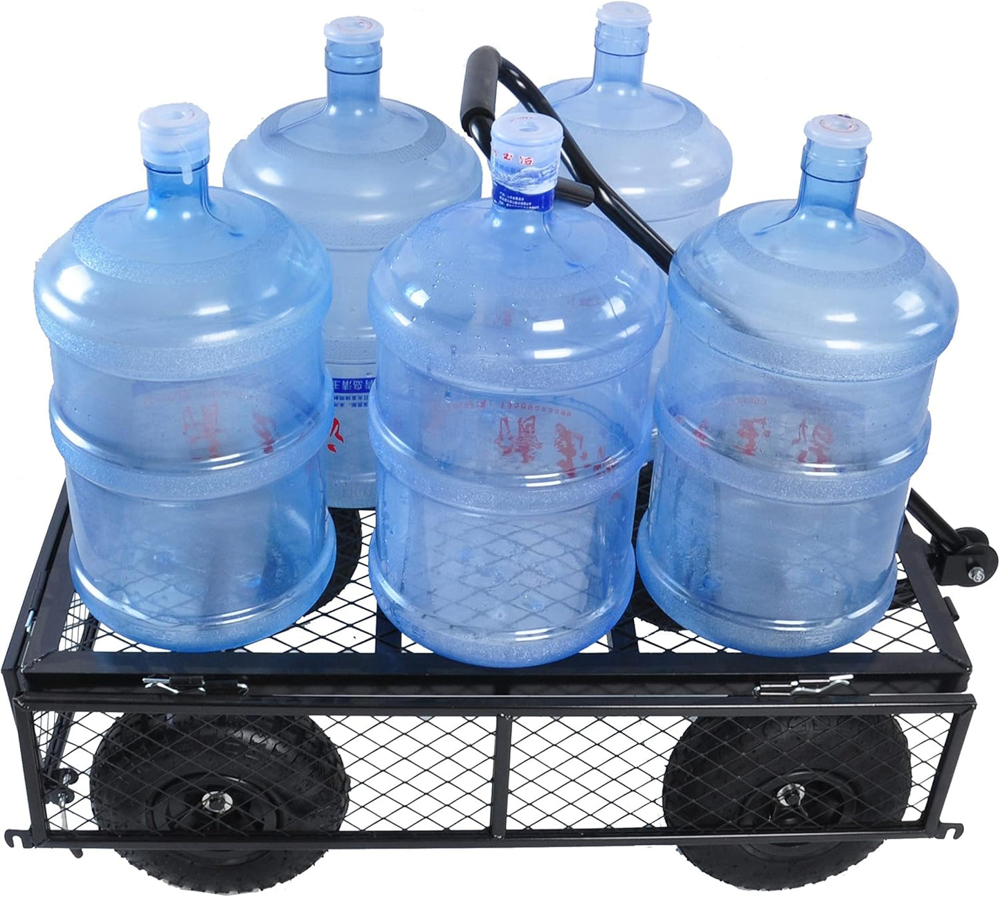 Garden Cart Outdoor Utility Wagon with Solid Wheels Beach Wagon,All Te