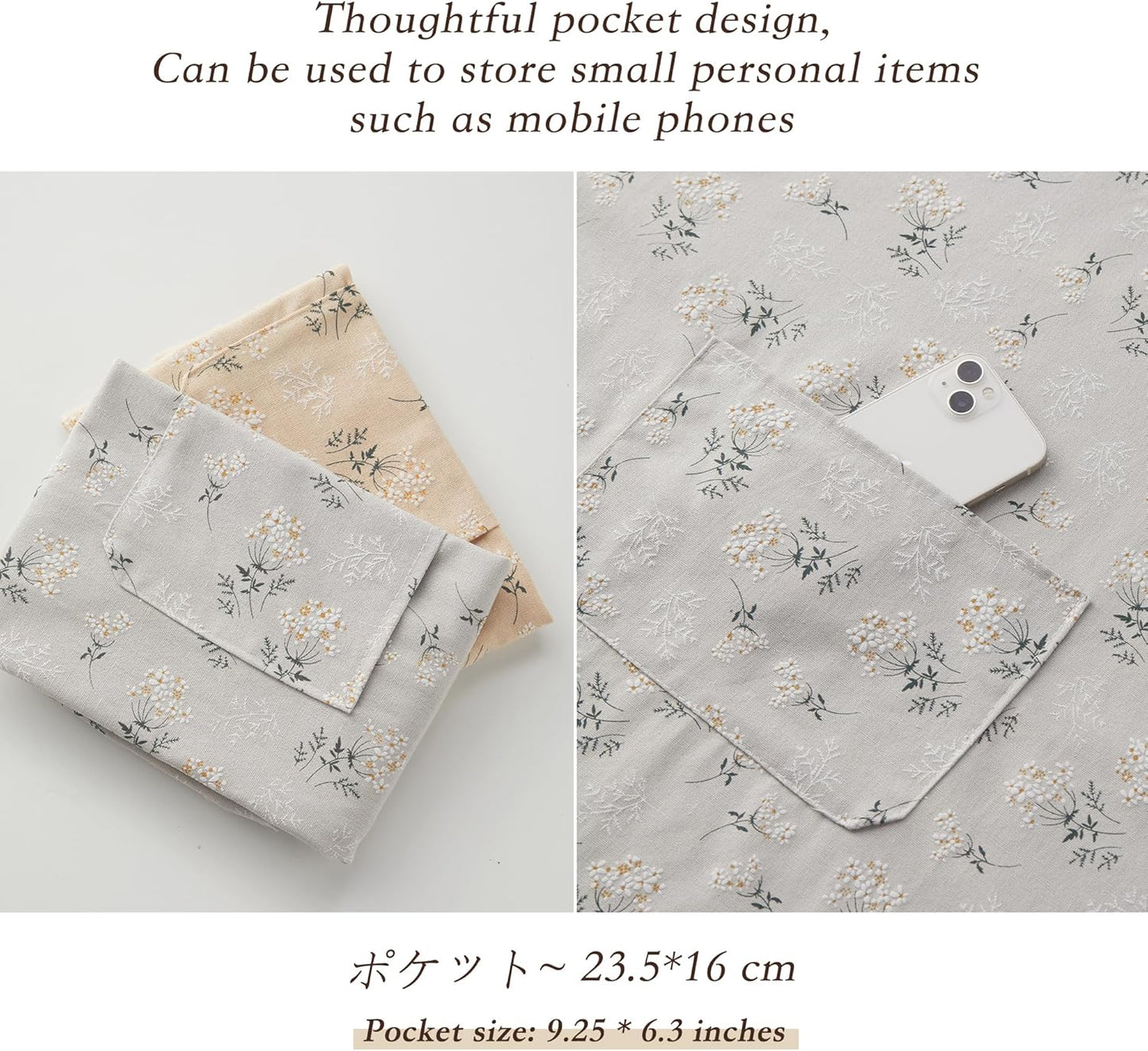Bakery & Cooking Apron for Men and Women, Adjustable Japanese Style Ch