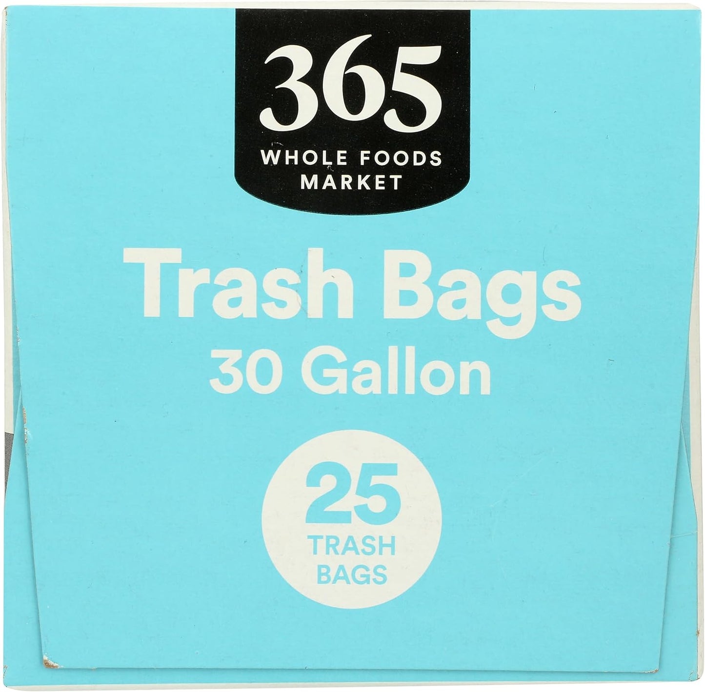 365 by Whole Foods Market, Flextra Strength Drawstring Trash Bags, 30 Gallon, 25 Count