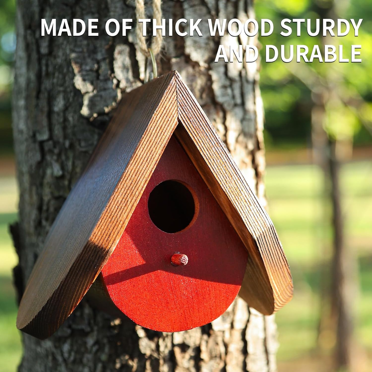 Hummingbird House for Outside. Hummingbird Gifts. Gardening Gifts for 