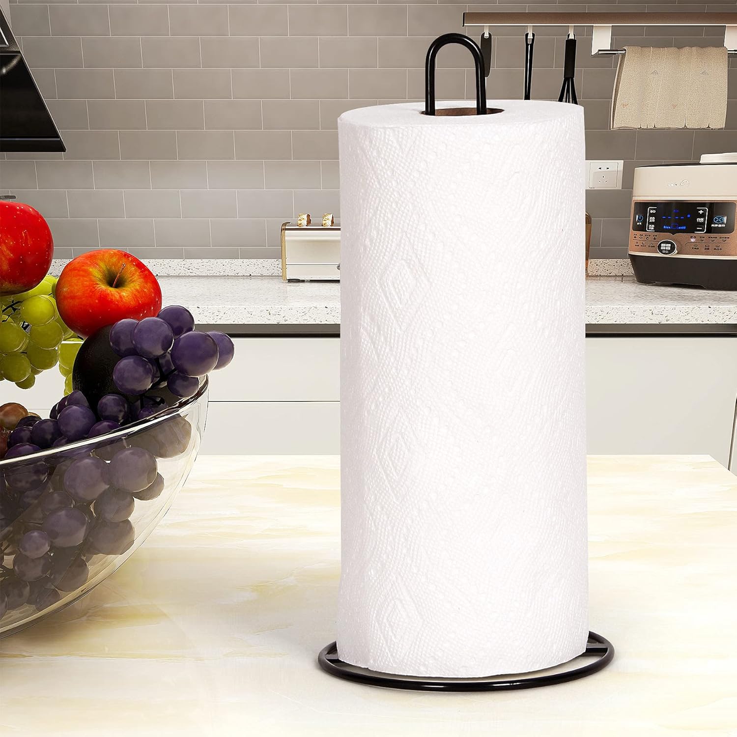 Paper Towel Holder Countertop, OBODING, Kitchen Paper Towel Stand Hold