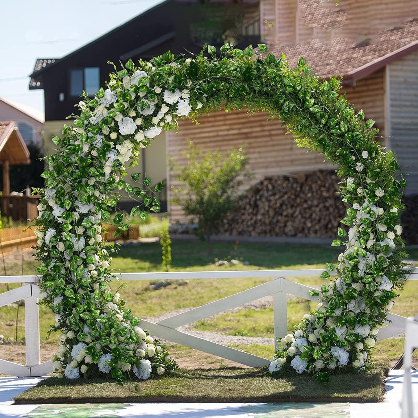 CEWOR Fake Vines for Room Decor 24 Pack 168ft Artificial Ivy Greenery Garland for Bedroom Wall Decor, Hanging Green Leaves for Party Wedding Christmas Decoration