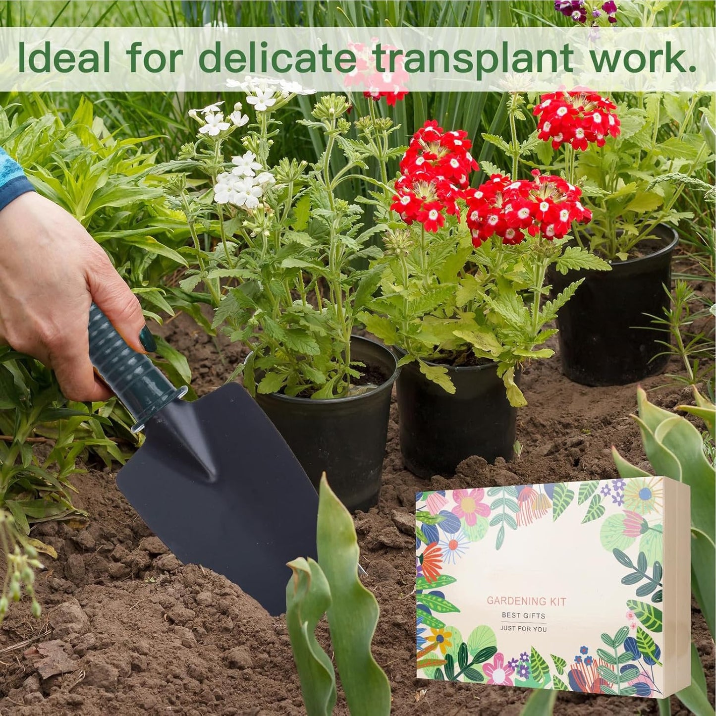 Christmas Countdown - 24 Days Collectible Tool,Rust-Proof Garden Tool 