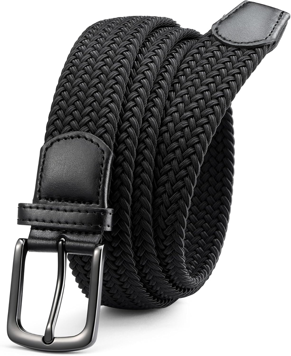 CHAOREN Mens Belt - Braided Stretch Golf Belt for Men 1 3/8"- Gift for