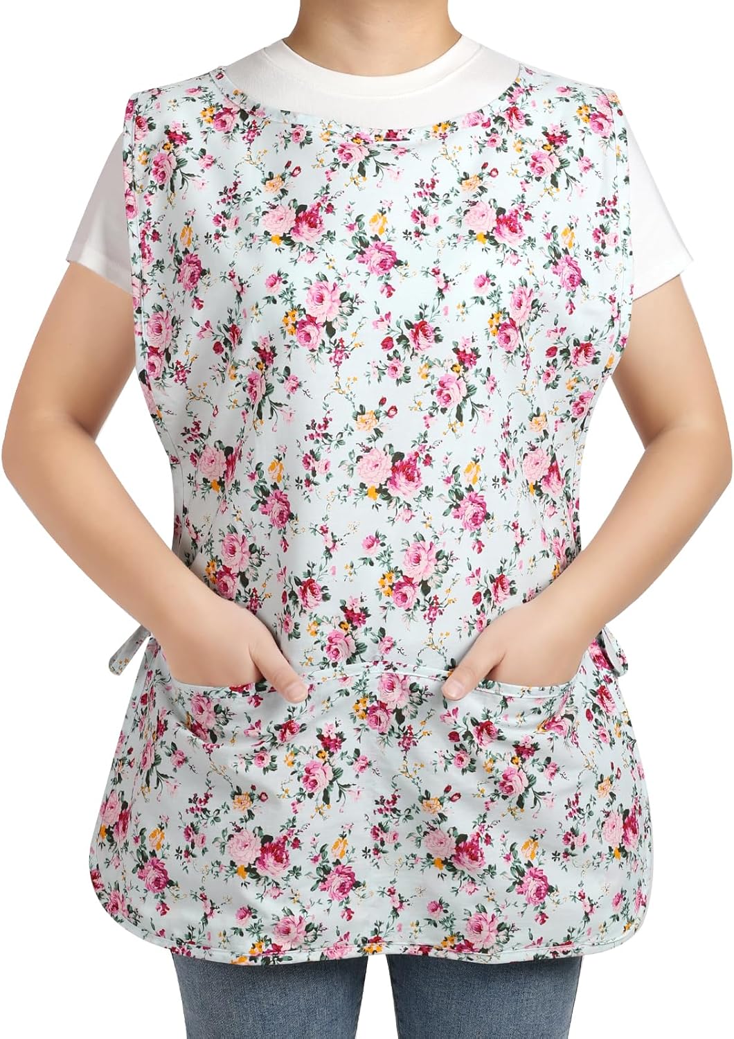 3 pack Women Cobbler Apron Vintage Floral Aprons for Women Chef Bakers