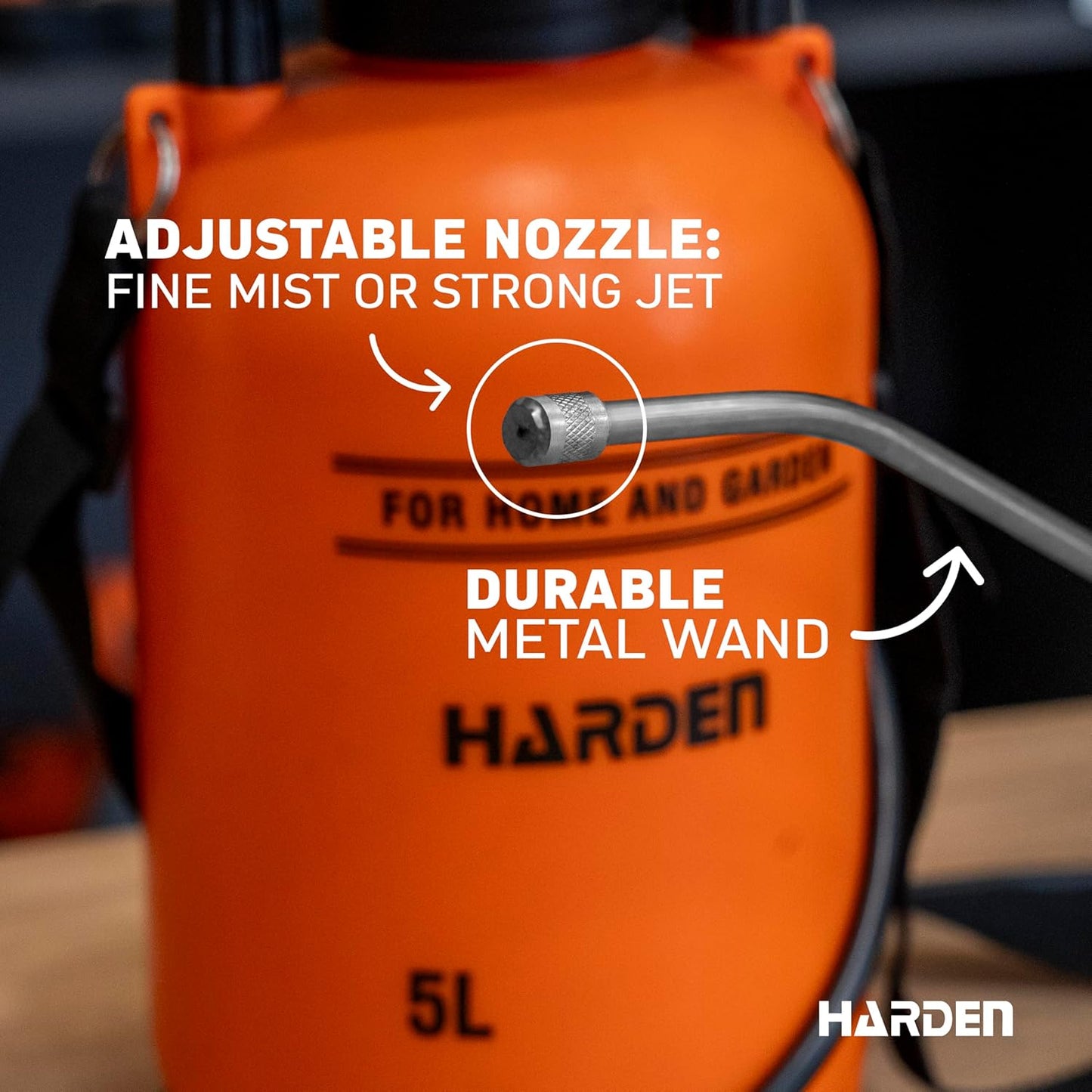 1 Gallon Pump Sprayer - Garden & Lawn Care for Weeds Stainless Steel R