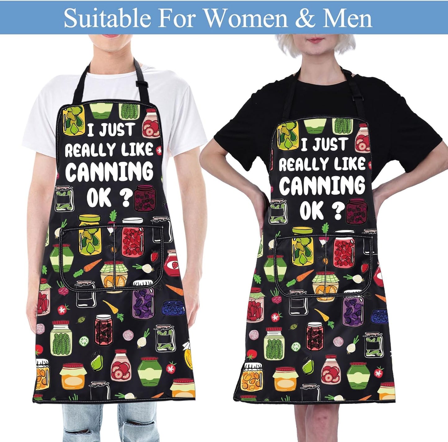 CMNIM Canning Aprons Gift for Canning Lover Canning Season Apron with 