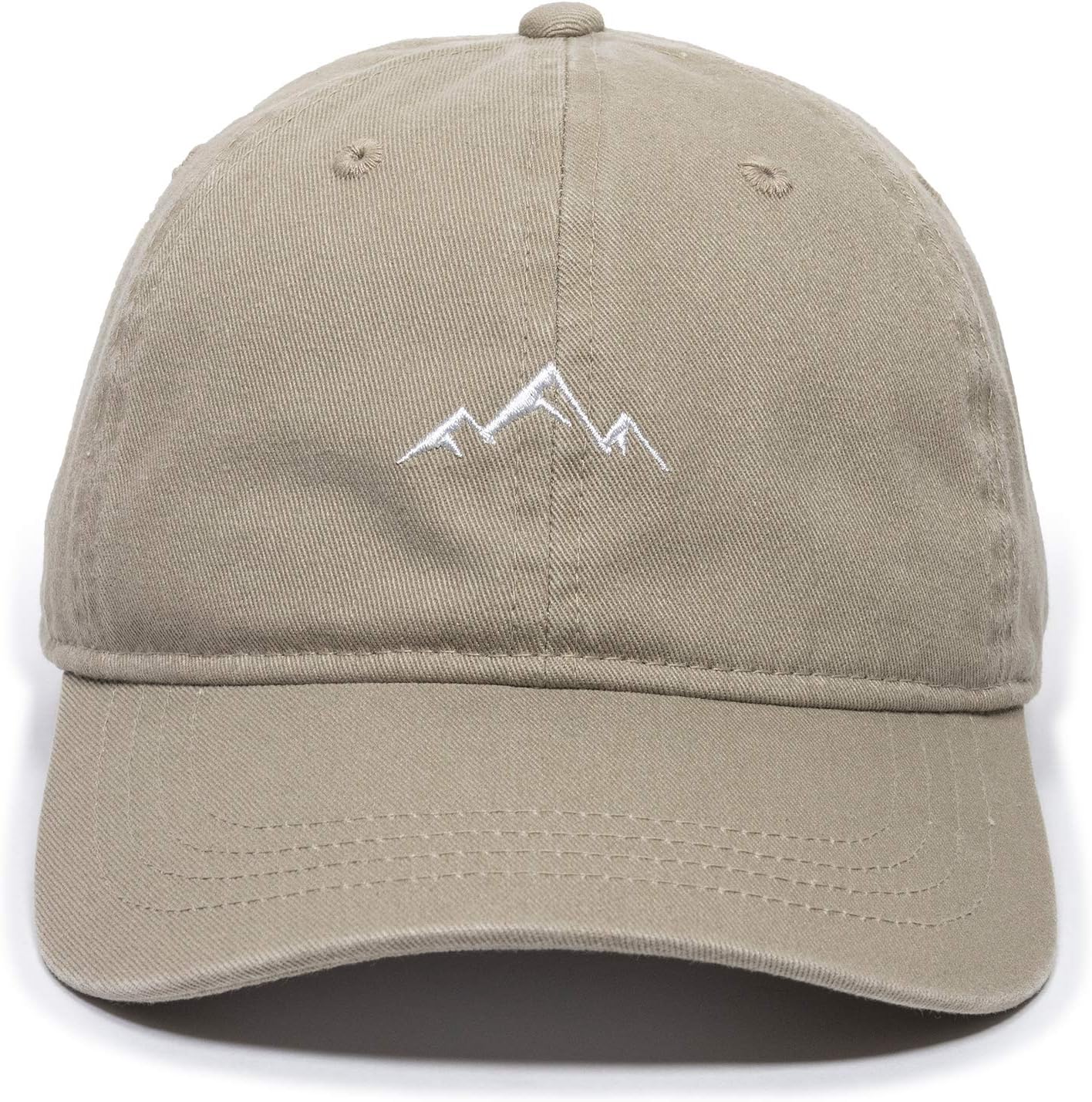 Outdoor Cap -Adult Mountain Dad Hat-Unstructured Soft Cotton