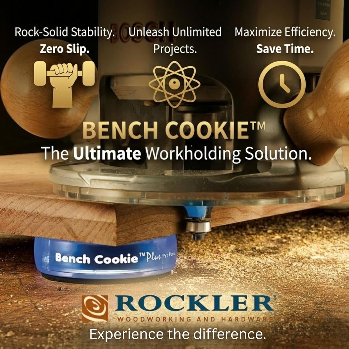 Rockler Work Bench Cookies Plus Work Grippers (4 Pack) – Rockler Bench