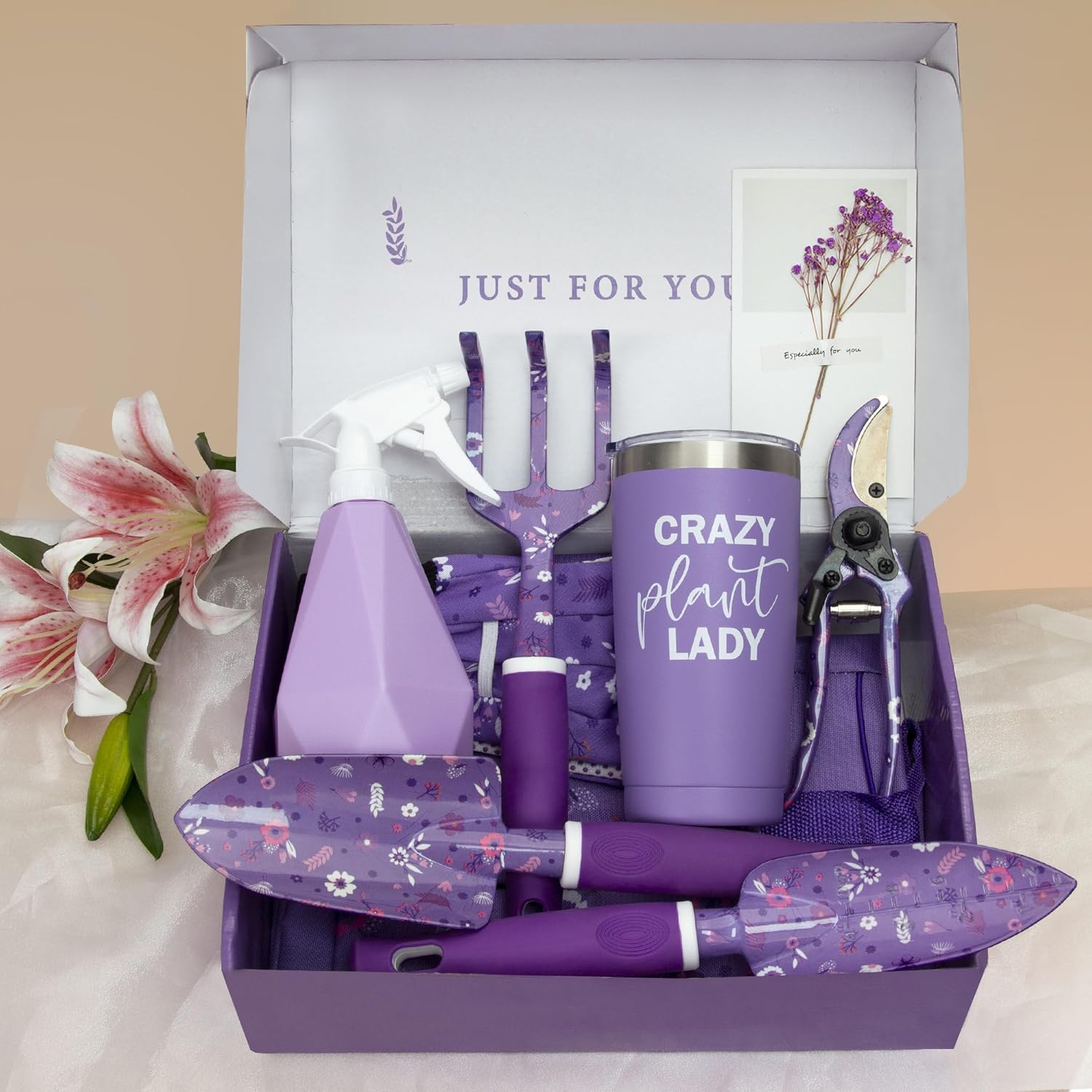 Gardening Gifts for Women, Garden Tool Set, Heavy Duty Gardening Hand 