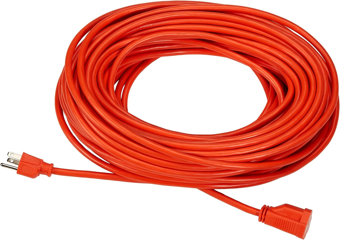 Amazon Basics 100 foot 3-Prong Vinyl Indoor/Outdoor Extension Cord - 1