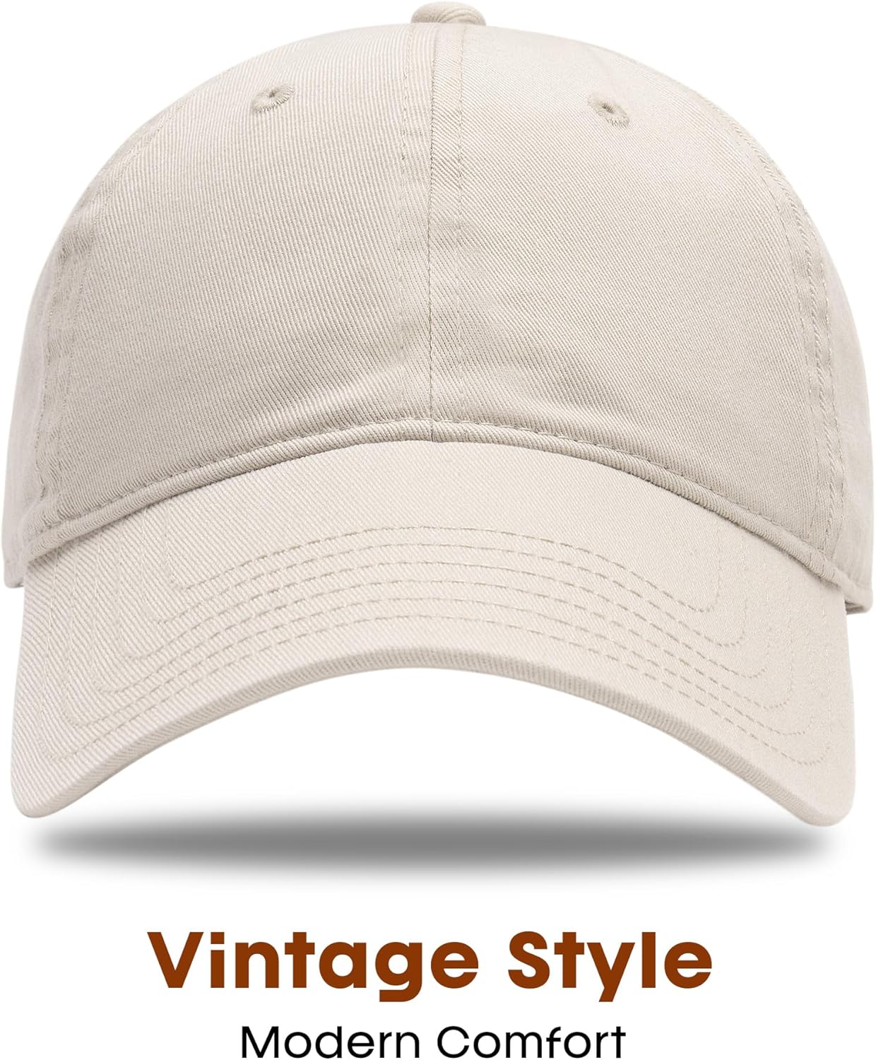 FURTALK Unisex Vintage Washed Unstructured Baseball Cap Washed Cotton 