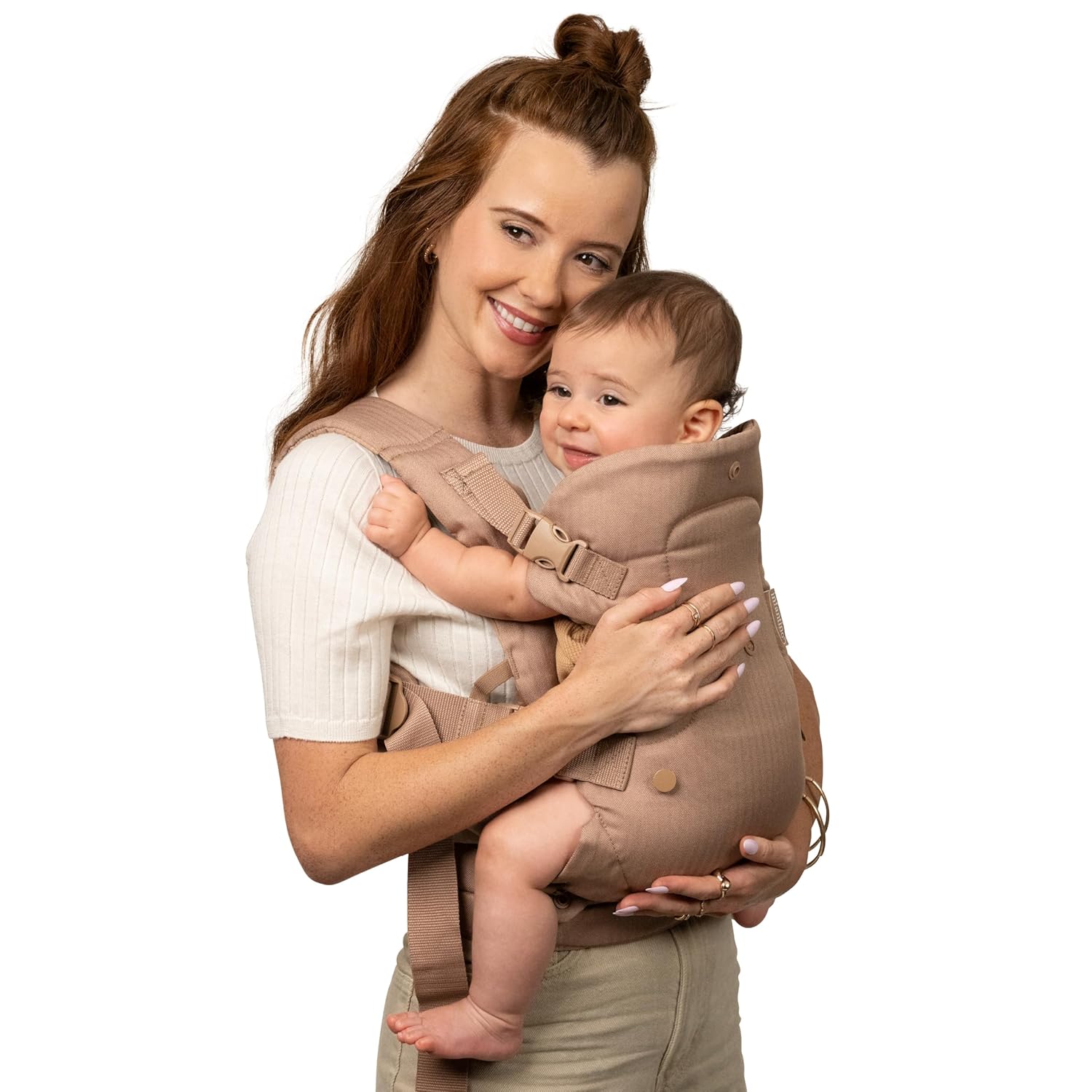 Infantino Flip Luxe 4-in-1 Convertible Baby Carrier, Ergonomic Infant 