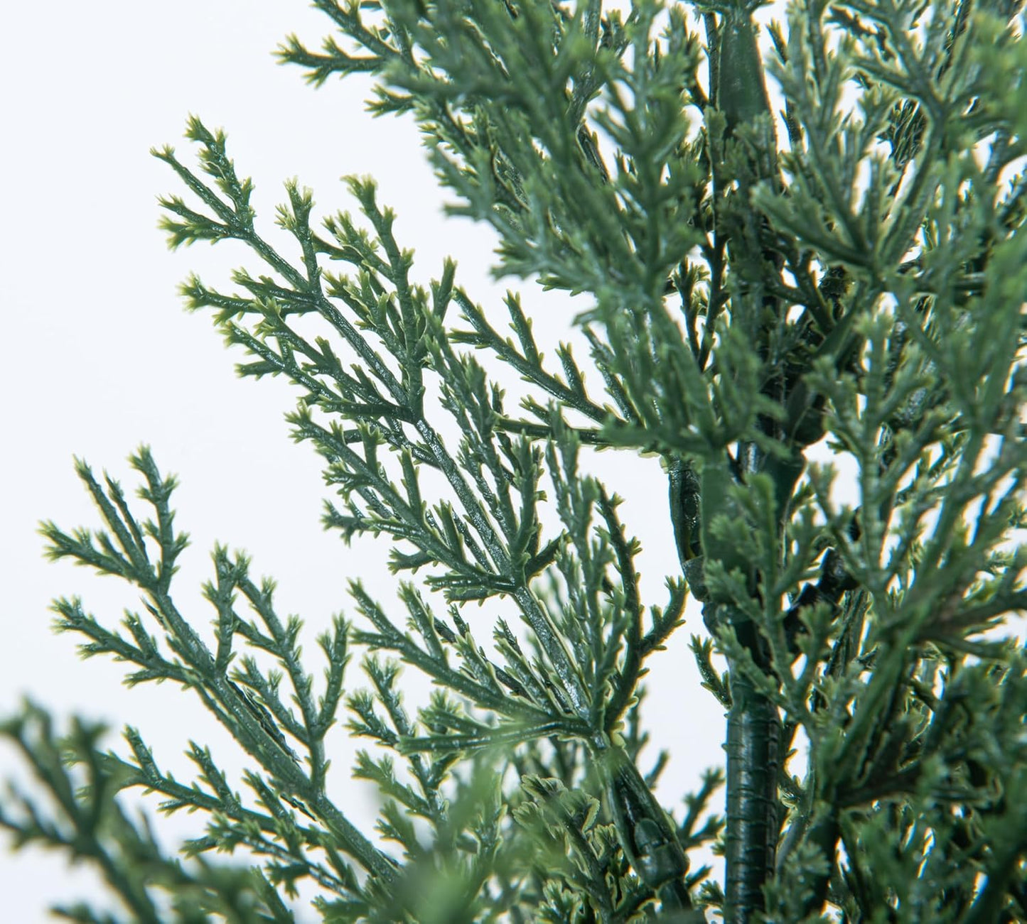 4ft Artificial Cedar Topiary Trees - Fake Boxwood Topiary Cypress Trees Potted Plants, Artificial Plants Shrubs for Home Indoor Outdoor Garden Porch Decor
