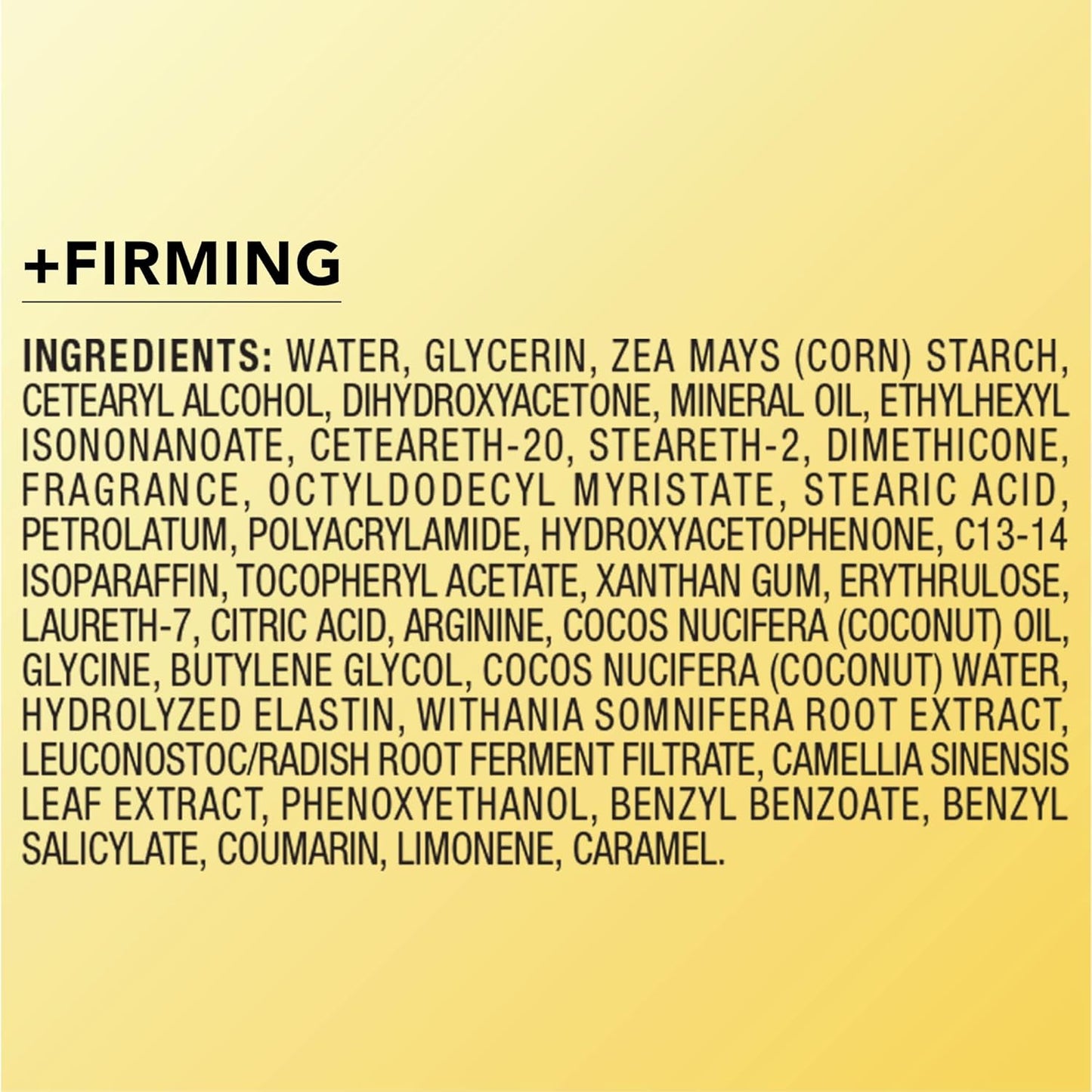 Jergens Natural Glow +Firming Self Tanner Body Lotion, Fair to Medium 