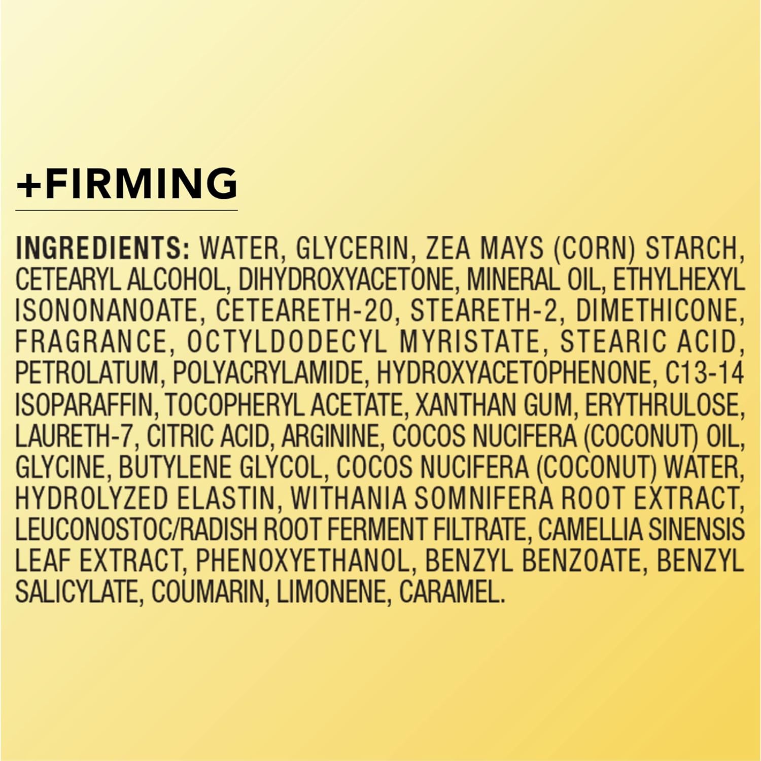 Jergens Natural Glow +Firming Self Tanner Body Lotion, Fair to Medium 
