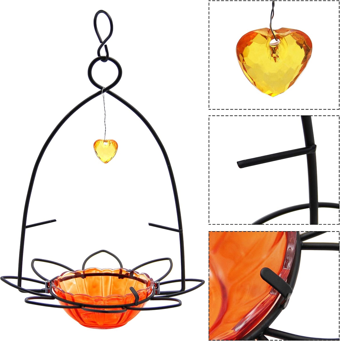FORUP Oriole Bird Feeder, Orange Fruit Oriole Feeder