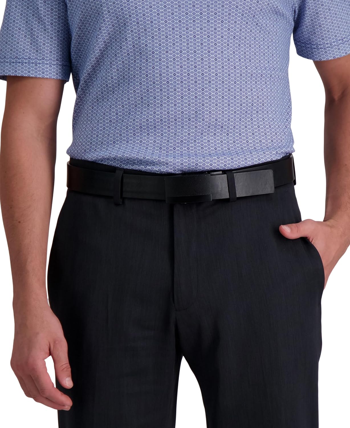 Kenneth Cole REACTION Men's Perfect Fit Adjustable Belt – Track Lock a