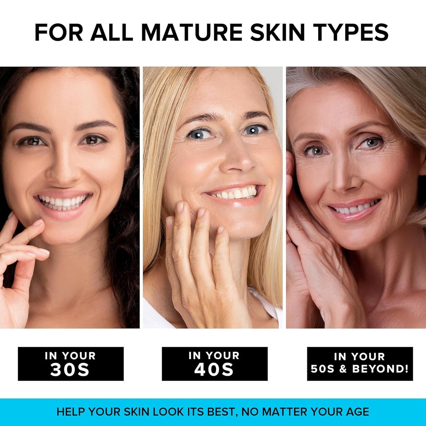 Anti-Aging Face Moisturizer with Retinol, Collagen & Hyaluronic Acid -