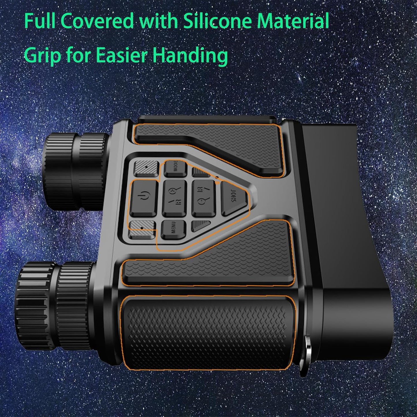 Night Vision Goggles - Night Vision Binoculars for Adults, Gifts for Men Him Husband Dad with 8X Zoom, 4000mAh Rechargeable Gear for Hunting & Camping