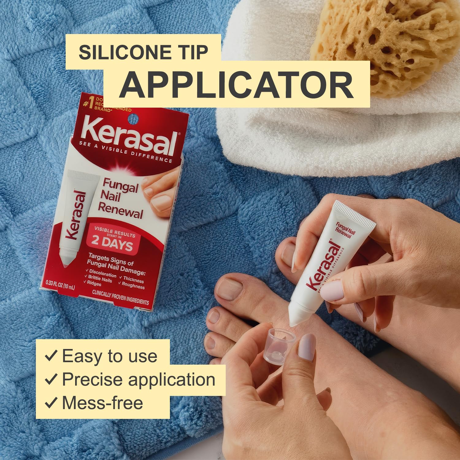 Kerasal Nail Fungus Extra Strength | Restorative Nail Repair for Damag