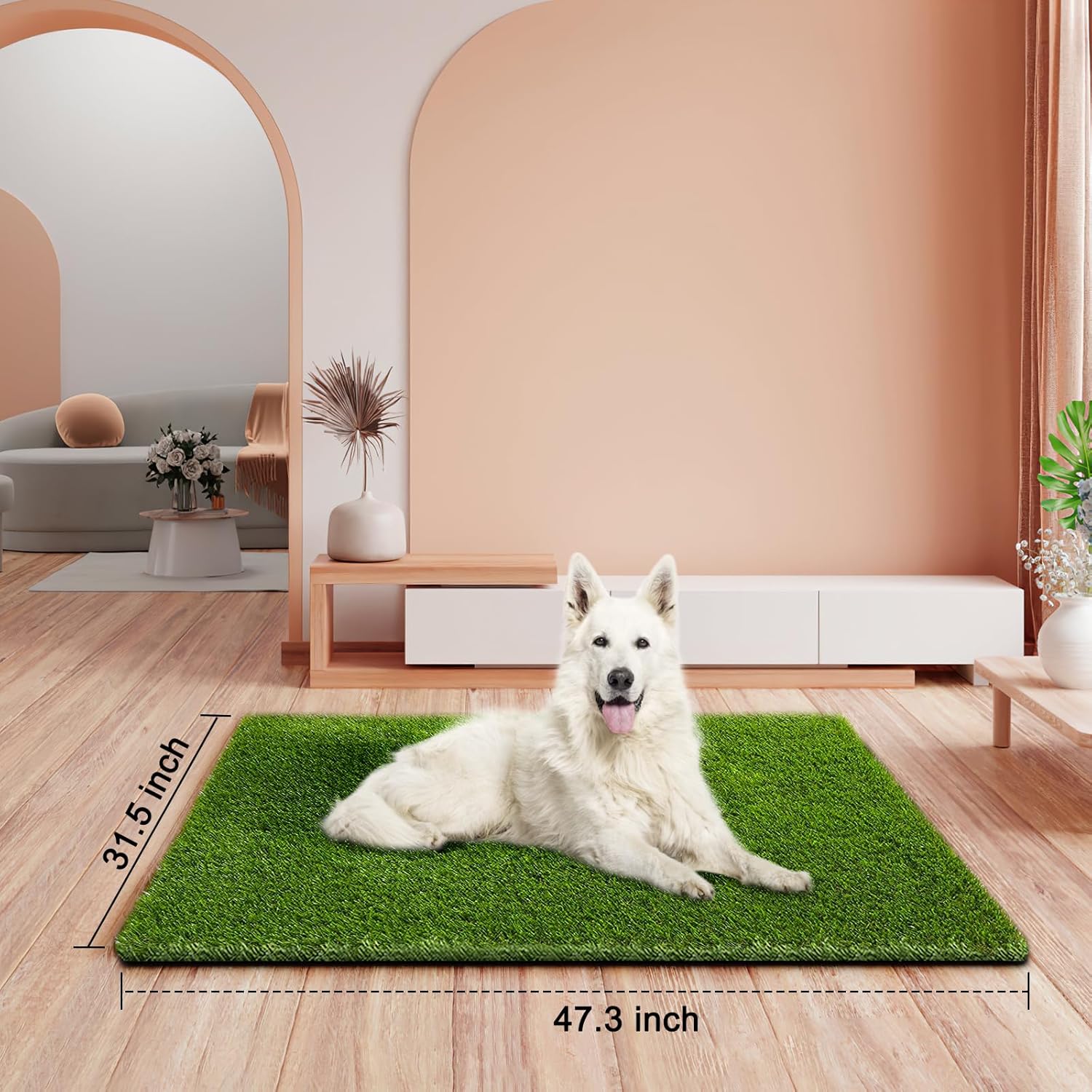 Artificial Grass, Professional Dog Grass Mat, Potty Training Rug and R