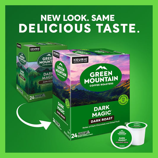 Green Mountain Coffee Roasters Dark Magic Coffee, Keurig Single-Serve 