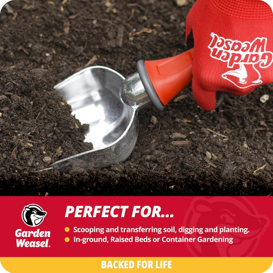 Garden Weasel Potting Scoop - Oversized | Dig and Transport | Planting