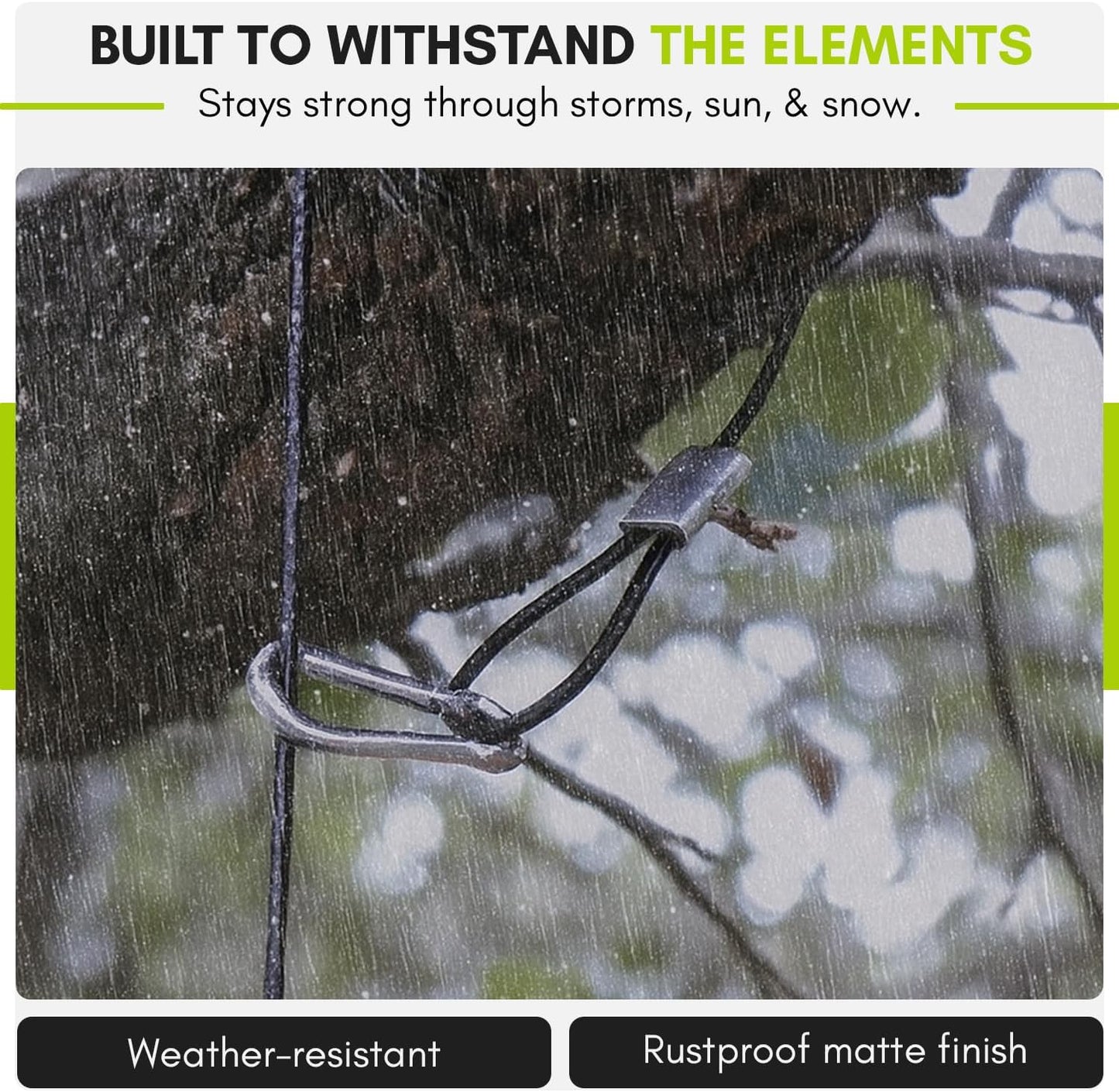 Mosaic Birds M955-200 Easy Hook Hanging Steel Cable