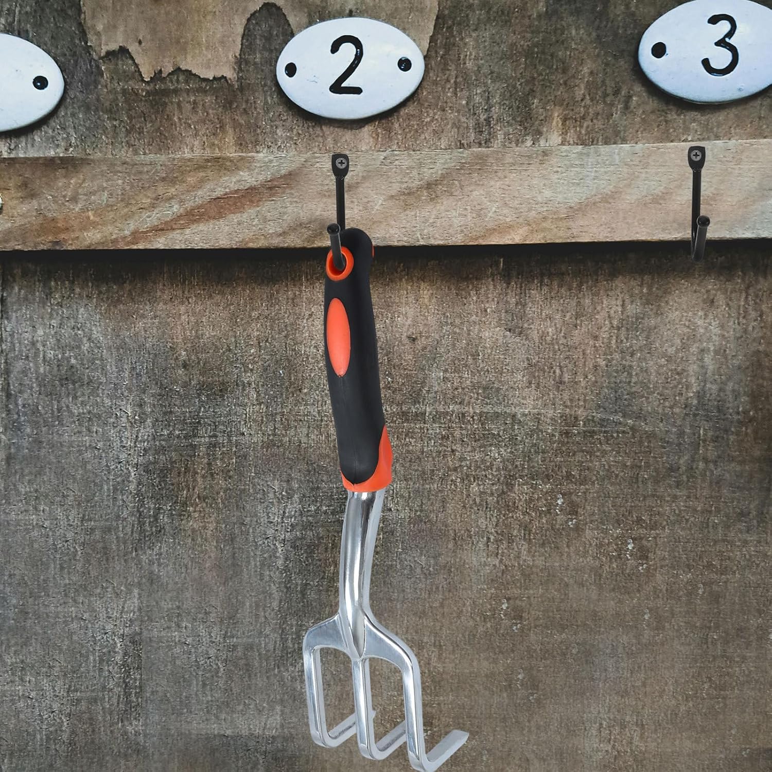 20pcs Heavy Duty Iron Hooks for Garage Tools Hanging, Wall Storage Org