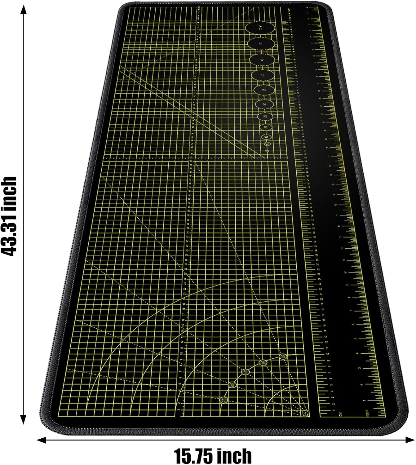 ‌2F22E Premium Portable Workbench Mat 43.31"x15.75" Inch - Non-Slip Du