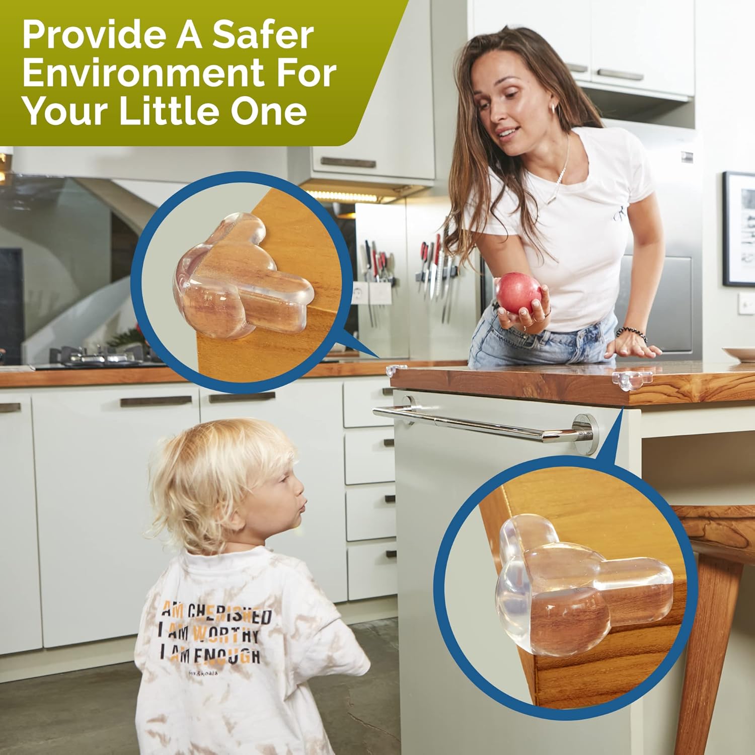 Corner Protectors for Baby (12 Pack) - Patented - New & Improved Edge 