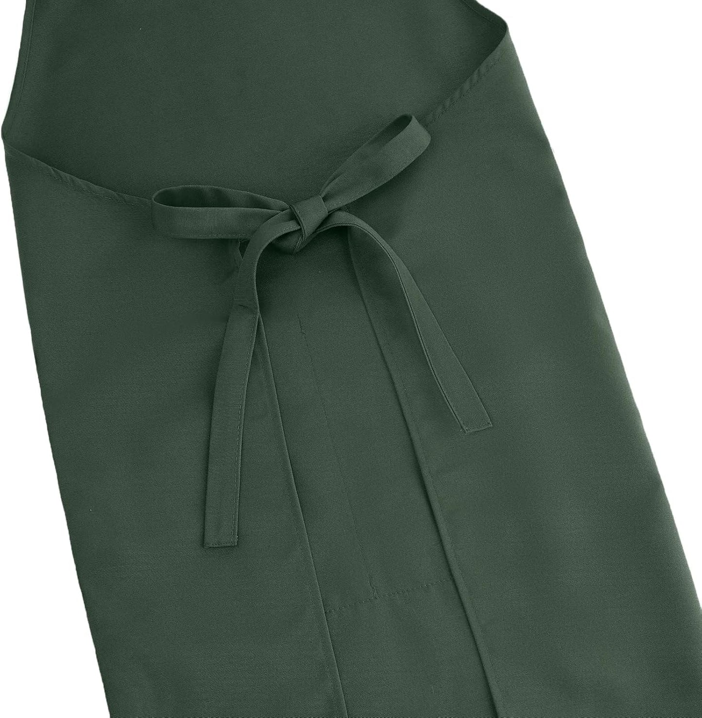 Apron for Men Women with Adjustable Straps and Large Pockets, Canvas C