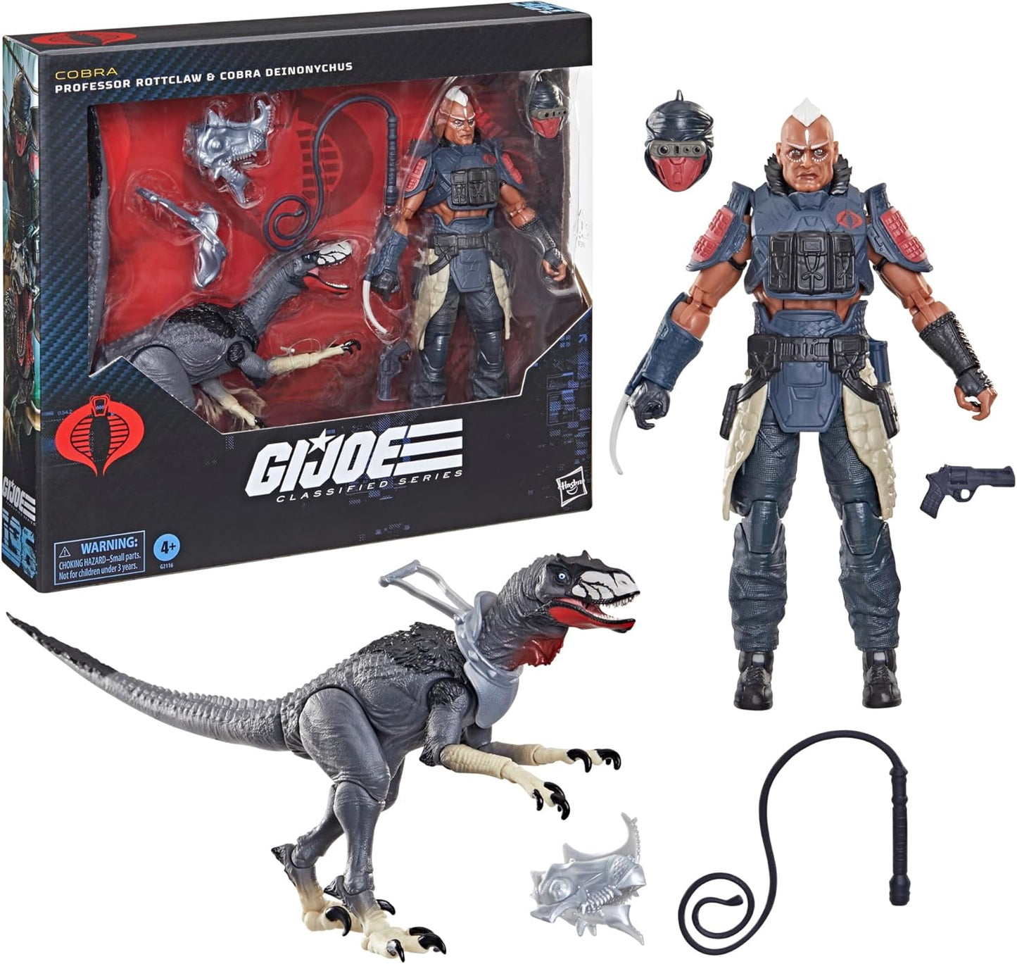 G.I. Joe Classified Series #196, Professor Rottclaw & Cobra Deinonychu