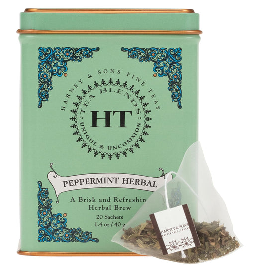 Harney & Sons Peppermint Herbal Tin, 20 Count