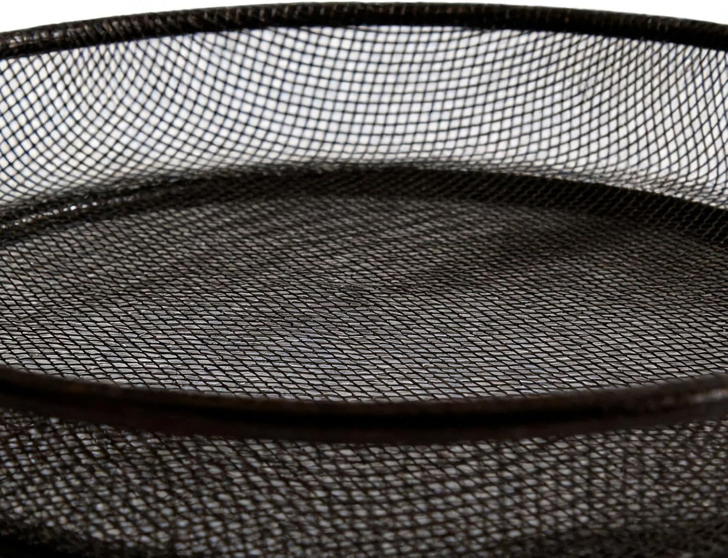 Bird Feeder Tray - Mesh Food Plate for Outdoor Feeding | Rust Resistant Metal Bowl with Easy Setup, Portable Design & Practical Accessory for Sparrow, Lovebird, Garden, Park and Courtyard Use