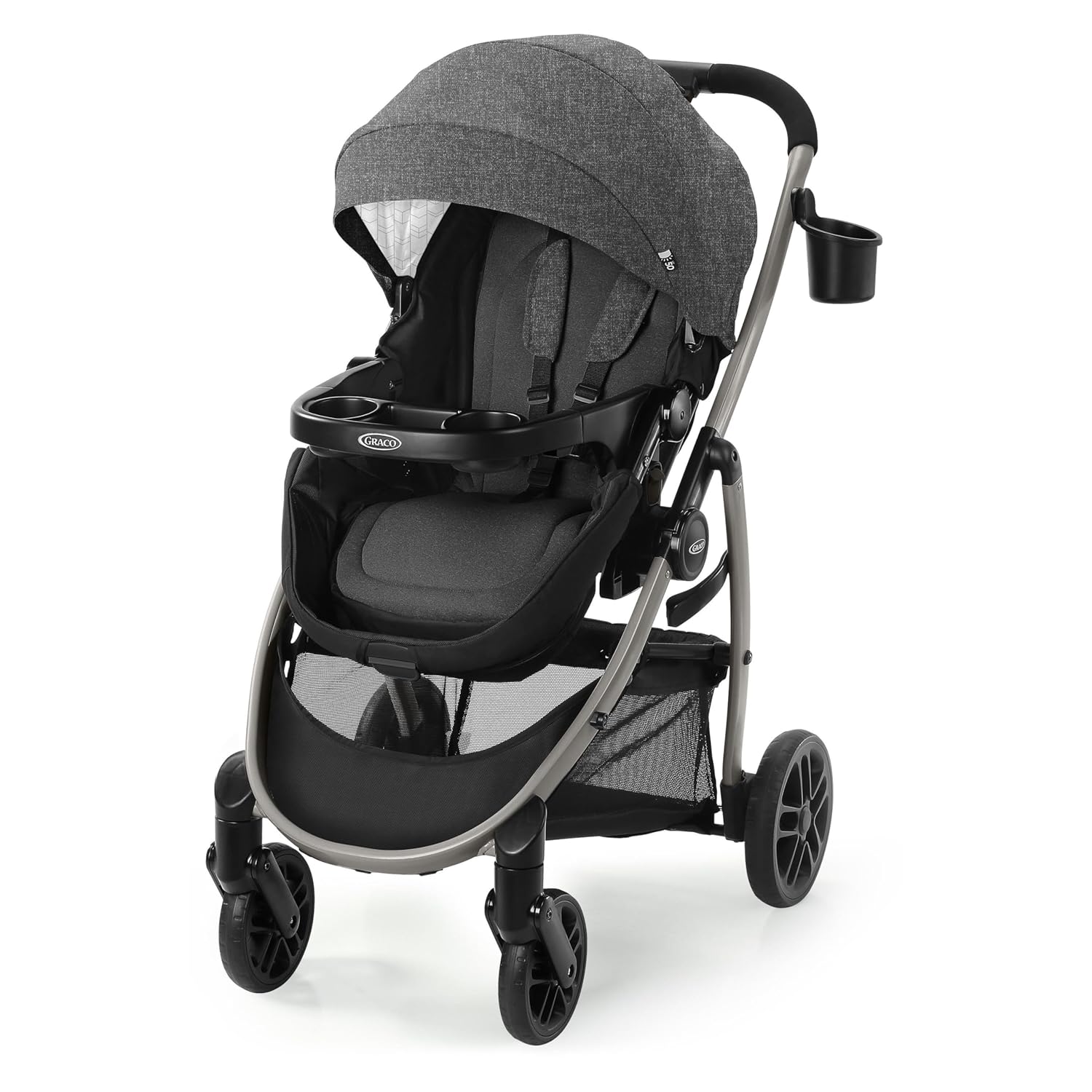 Graco Redmond Modes Pramette Stroller, 3-in-1 Convertible: Car Seat Ca