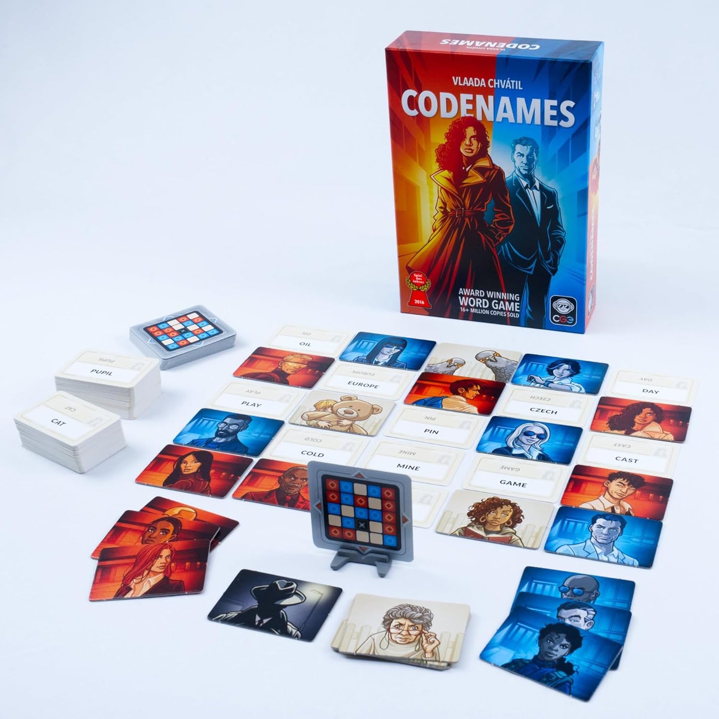 CGE Codenames Board Game (2nd Edition) The Top Secret Word Association